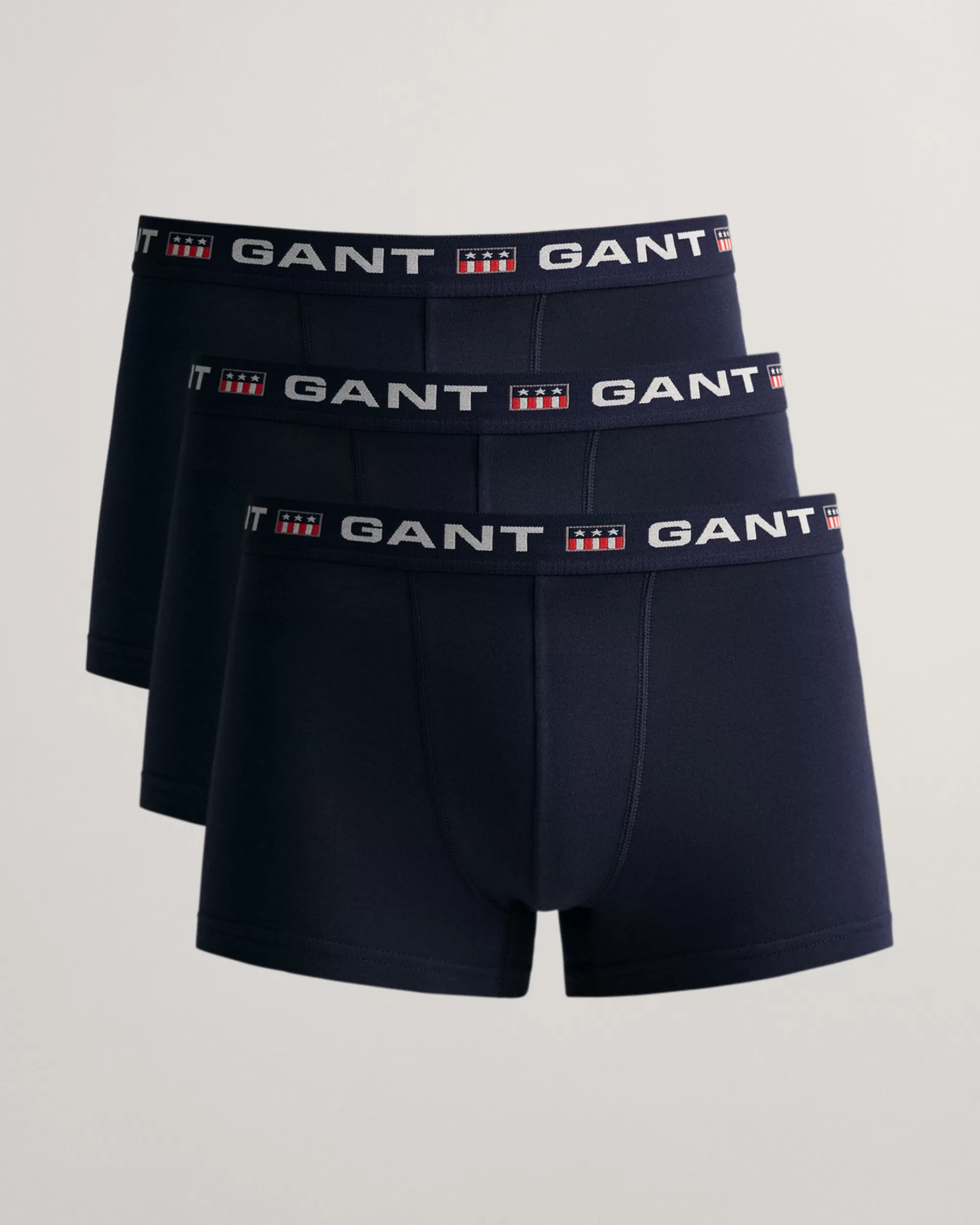 Alusvaatteet^GANT Retro Shield ‑Bokserit (3 Kpl) Evening Blue