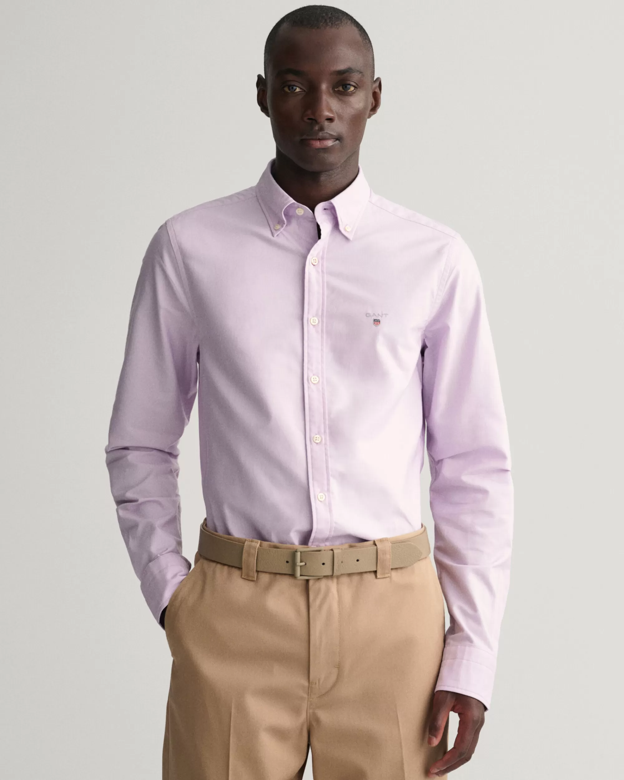 Paidat^GANT Slim Fit ‑Mitoitettu Oxford-Paita Soothing Lilac