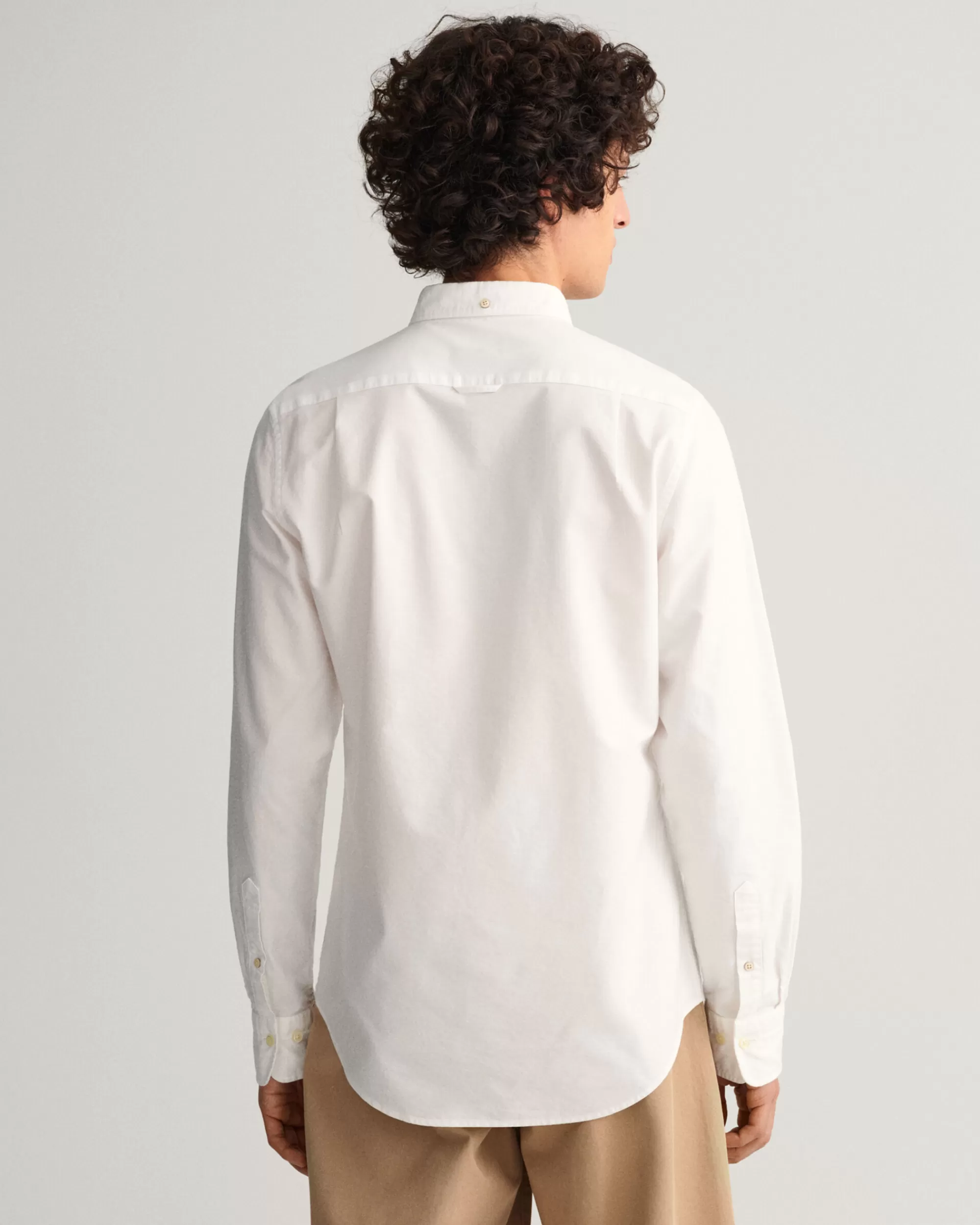 Paidat^GANT Slim Fit ‑Mitoitettu Oxford-Paita White