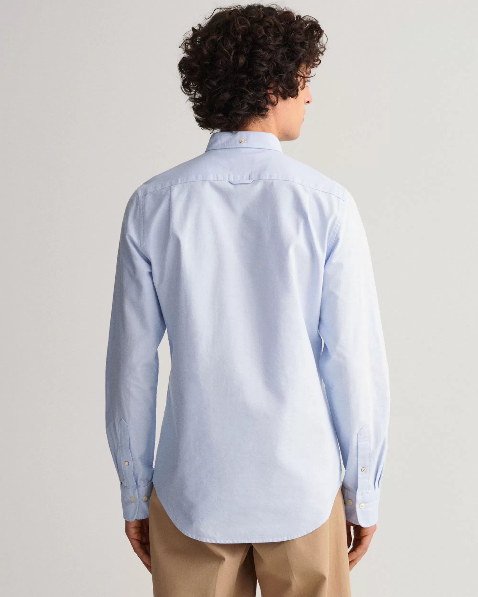 Paidat^GANT Slim Fit ‑Mitoitettu Oxford-Paita Capri Blue