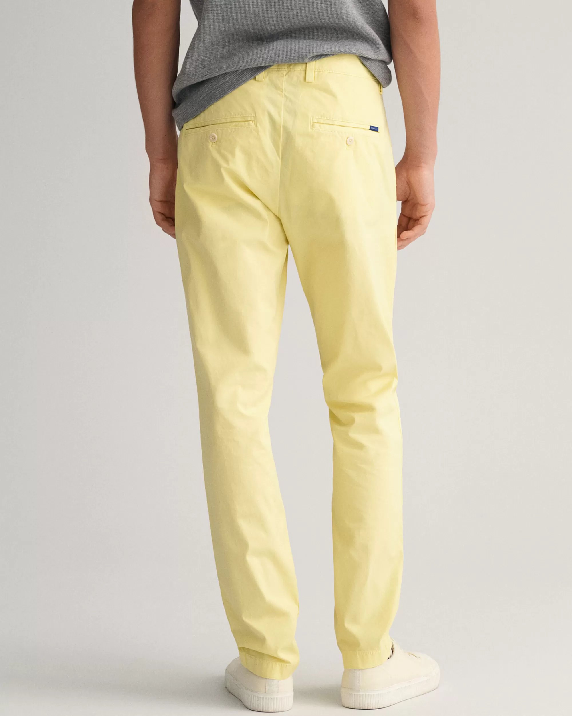 Housut^GANT Slim Fit ‑Mitoitetut Hallden Sunfaded ‑Chinot Lemonade Yellow