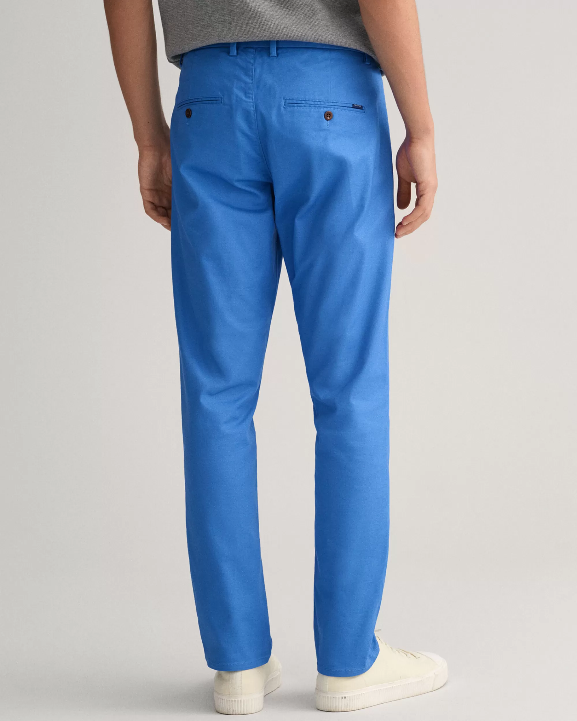 Housut^GANT Slim Fit ‑Mitoitetut Hallden Tech Prep™ ‑Chinot Day Blue