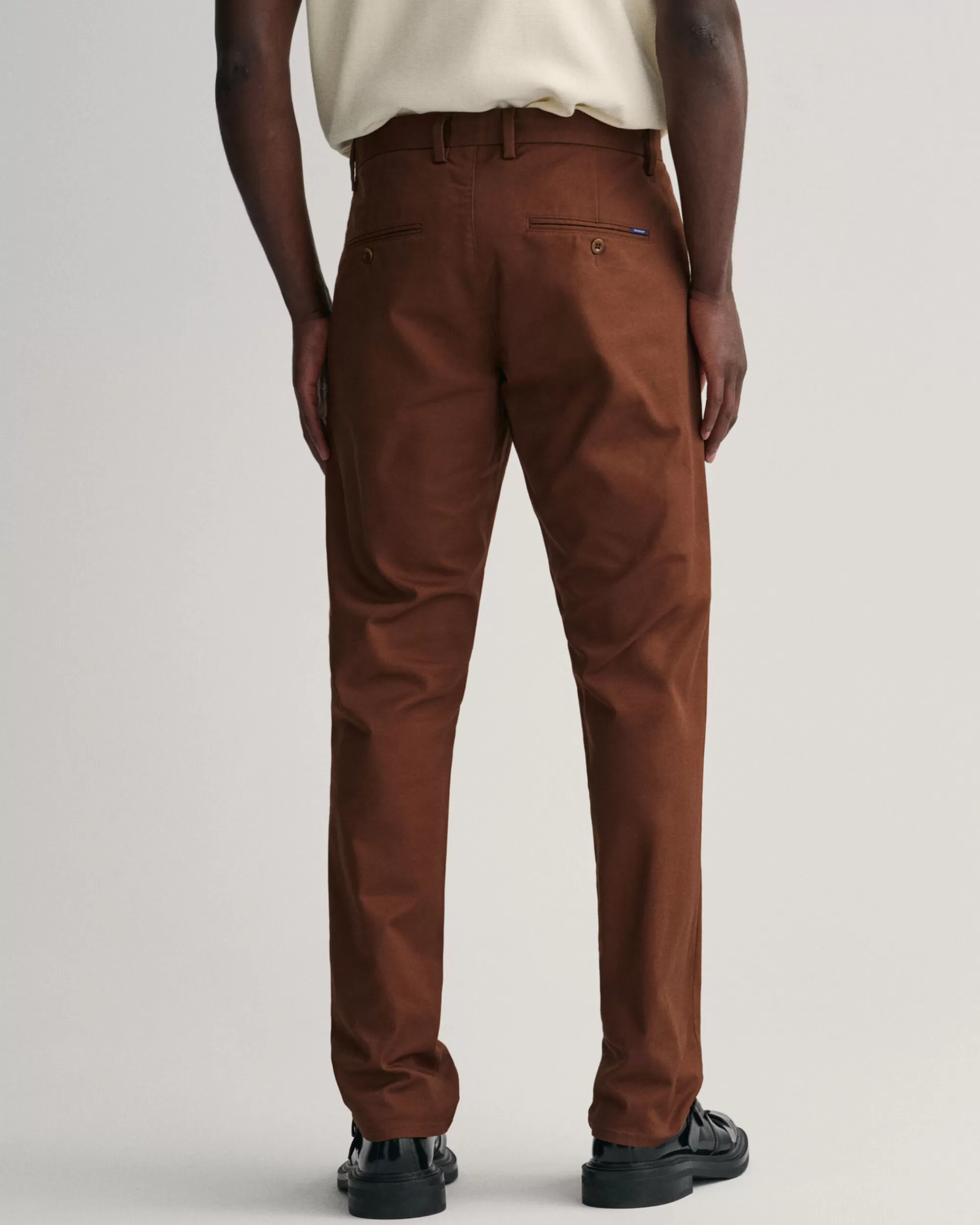 Housut^GANT Slim Fit ‑Mitoitetut Hallden Tech Prep™ ‑Chinot Mahogany Brown