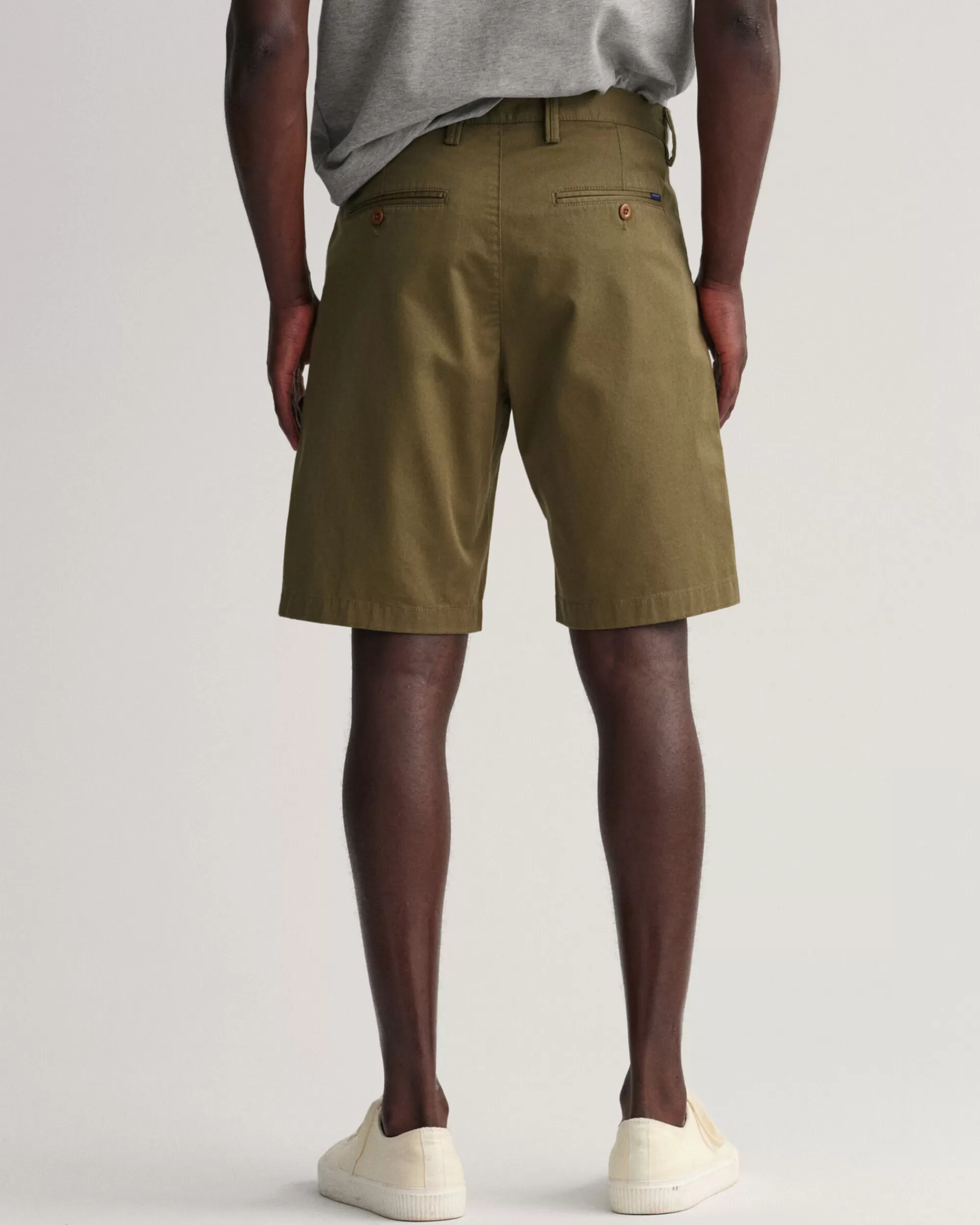 Shortsit^GANT Slim Fit ‑Mitoitetut Hallden-Tvillishortsit Racing Green