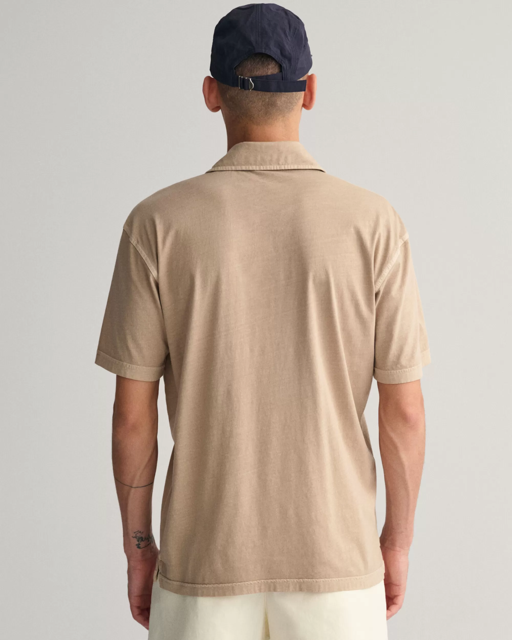 Pikeepaidat^GANT Sunfaded-Jerseypikeepaita Concrete Beige