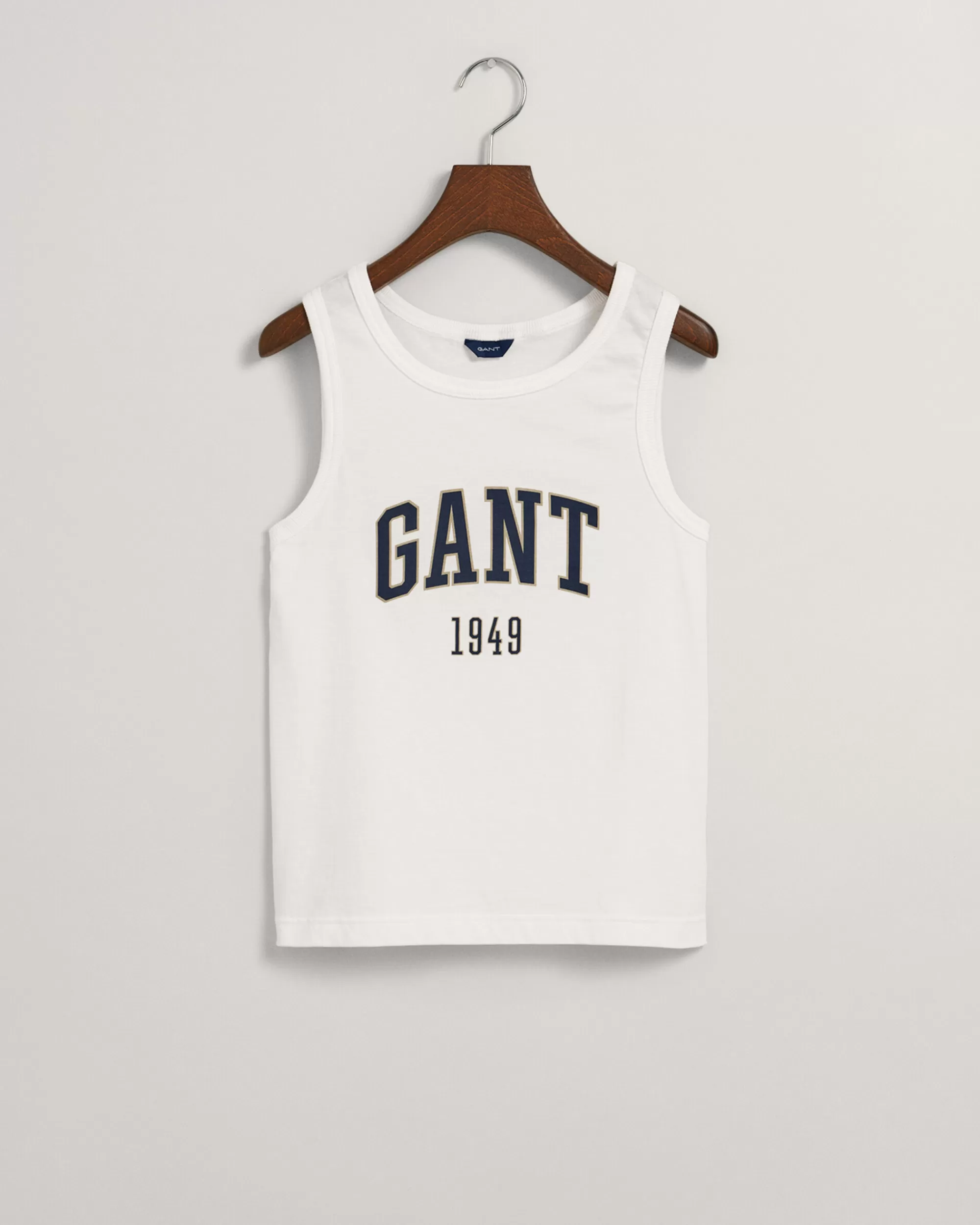 T-Paidat & Pikeet^GANT Teen Boys ‑Malliston Hihaton -Printtipaita White