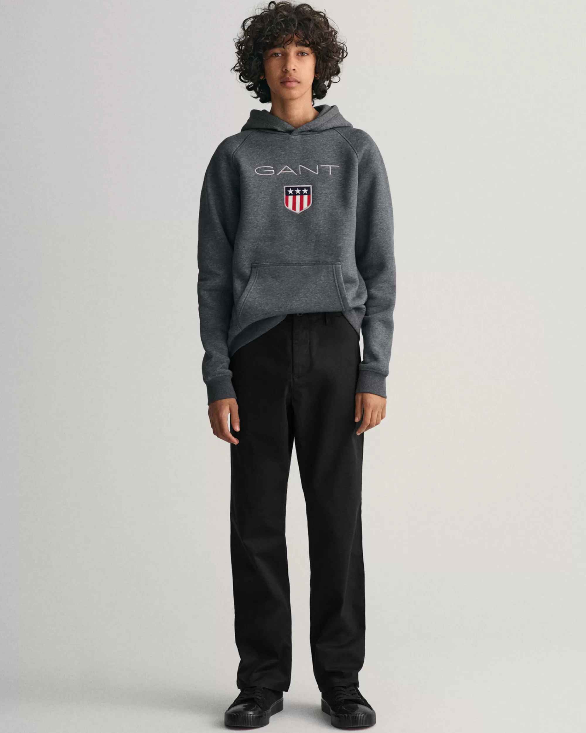 Housut^GANT Teen Boys ‑Malliston New-Chinot Black