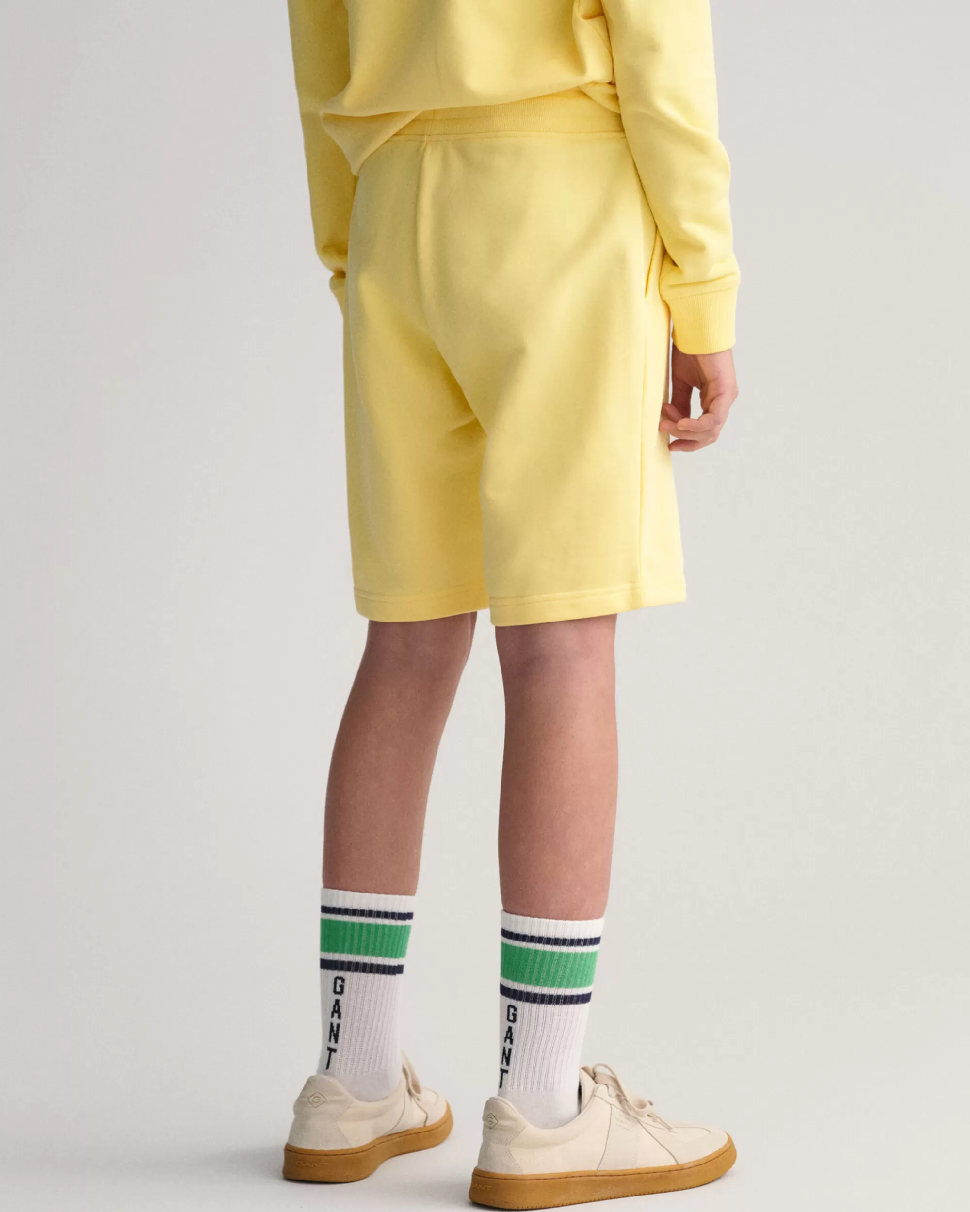 Housut^GANT Teen Boys ‑Malliston Original-Collegeshortsit Lemon