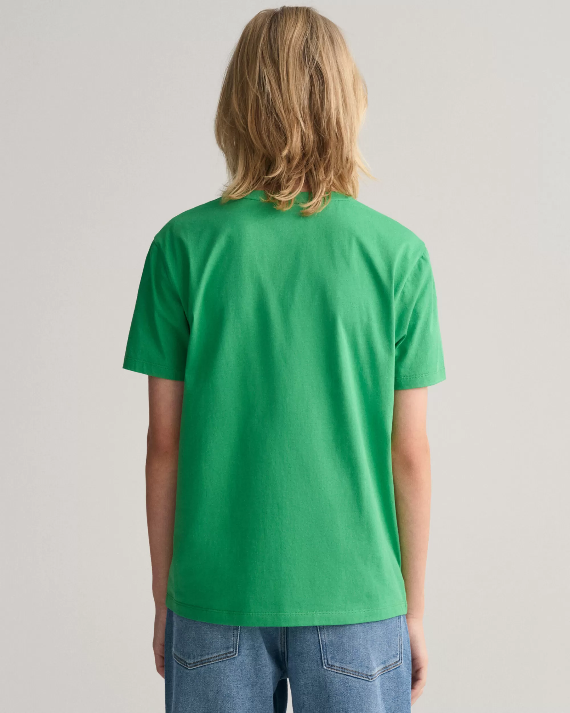 T-Paidat & Pikeet^GANT Teen Boys ‑Malliston Original-T‑Paita Mid Green