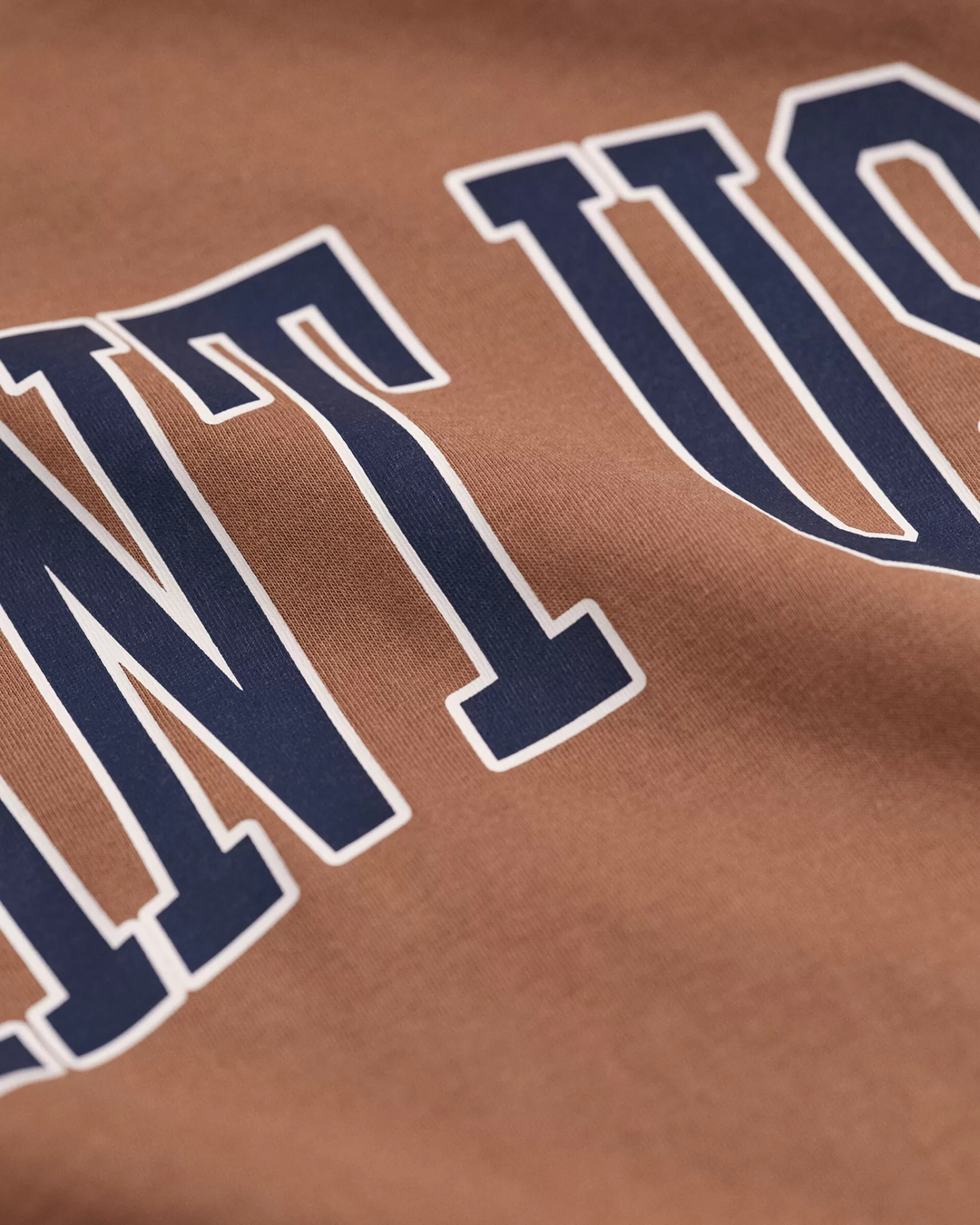 T-Paidat & Pikeet^GANT Teens-Malliston Oversized Fit -Mitoitettu Usa -T-Paita Cocoa Brown