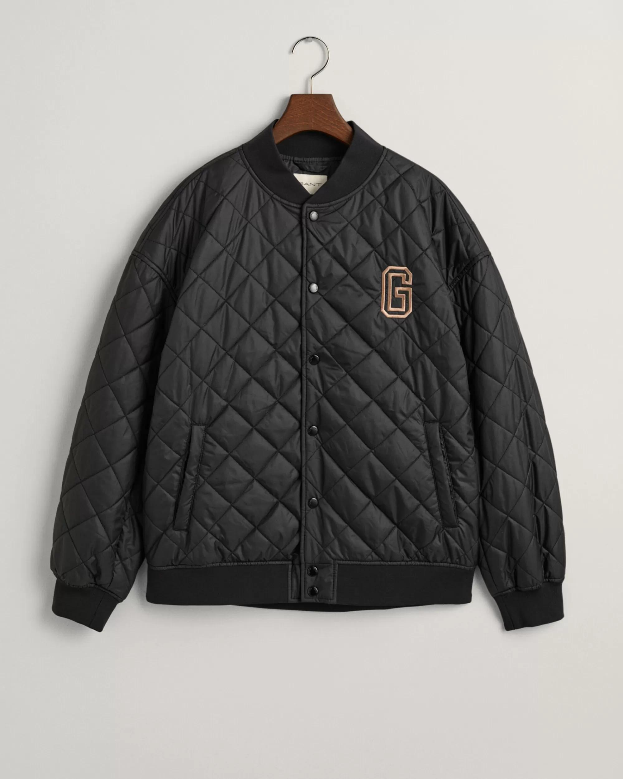 Ulkovaatteet^GANT Teens-Malliston Tikattu Varsity Jacket Black