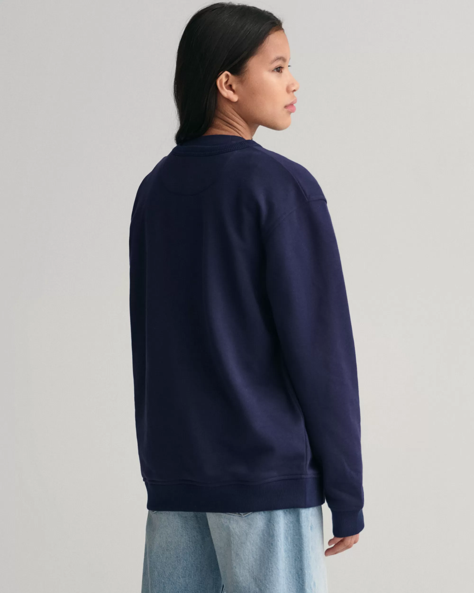 Collegepaidat & Hupparit^GANT Teens-Malliston Tonal Archive Shield ‑Collegepaita Classic Blue