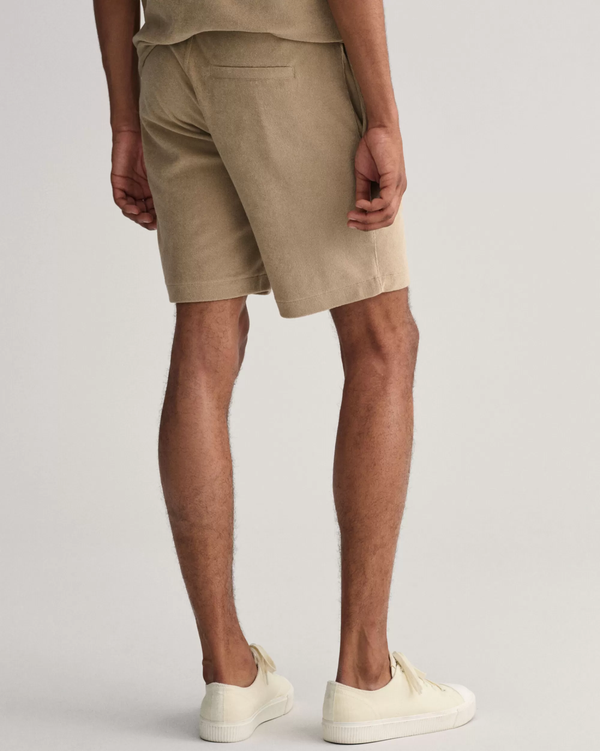 Shortsit^GANT Terry Cloth -Shortsit Concrete Beige